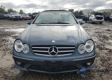 2007 Mercedes-Benz Clk 550 из США, поврежденный, VIN WDBTK72F47F223553